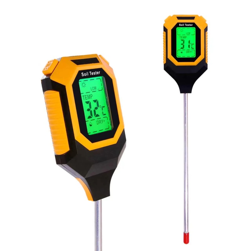 Ph Meter Digital Water Tester - 4-in-1 토양 테스터, pH, 온도 및