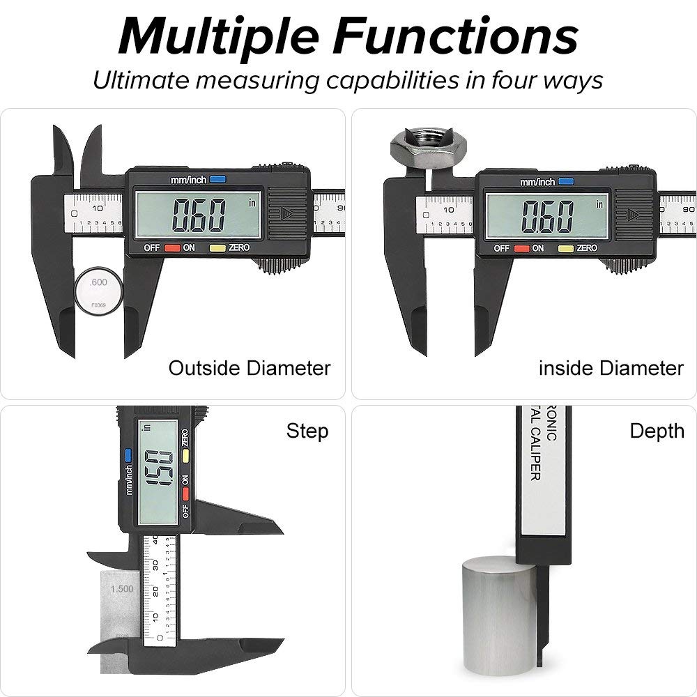 150mm 전자 디지털 캘리퍼스 100mm 0.1mm  - Digital Caliper 150Mm Stainless Steel 리뷰 및 가격