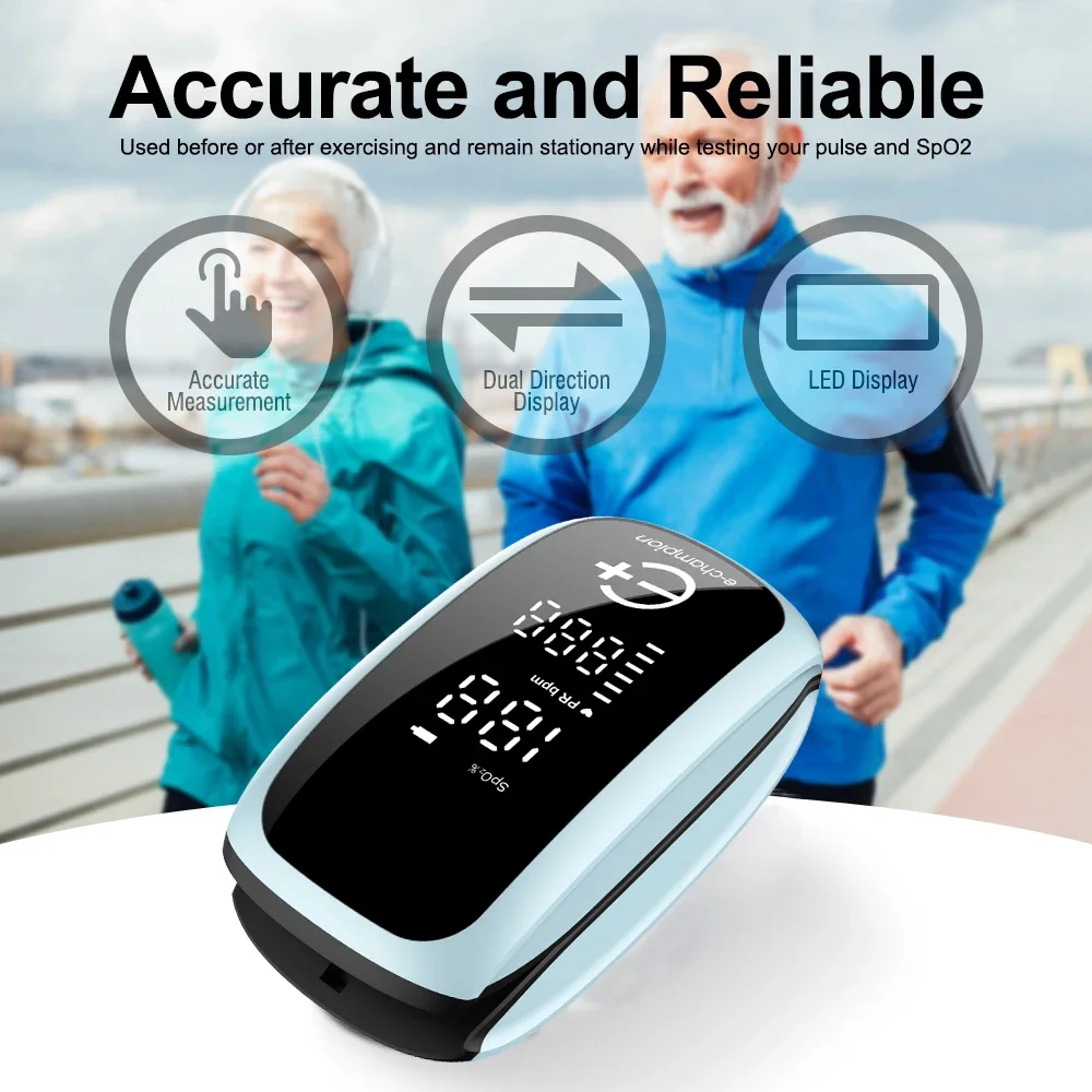 5PCS 충전식 의료용 산소포화도 측정기 스트랩 끈 손 - Pulse Oximeter Fingertip Rechargeable 리뷰 및 가격