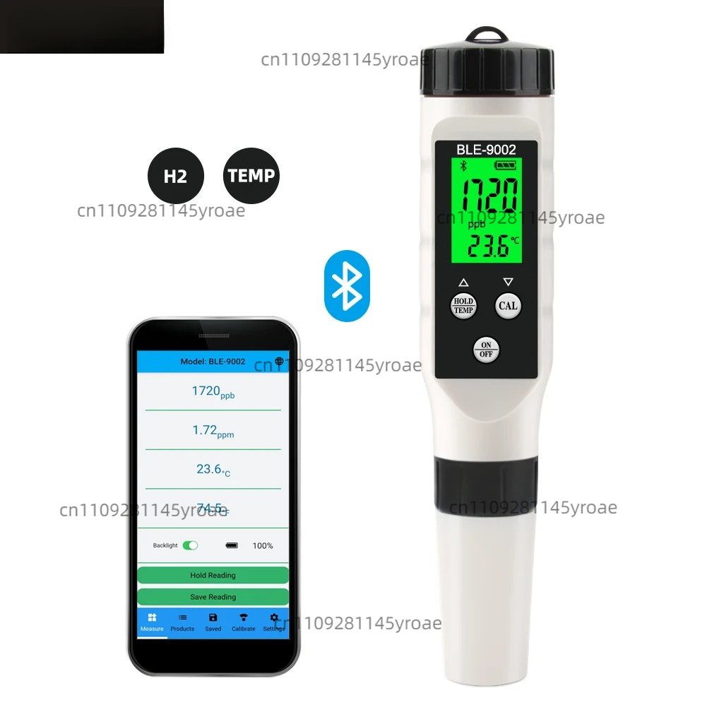 블루투스 2-in-1 수소 및 온도 감지기 0~2990 - Test Instruments 리뷰 및 가격