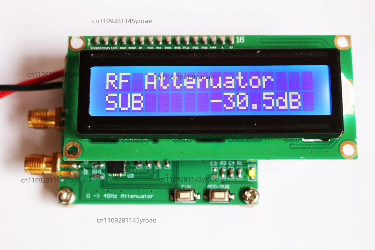 0-4GHz 디지털 RF 신호 감쇠기 0~-63DB 조 - Test Instruments 리뷰 및 가격