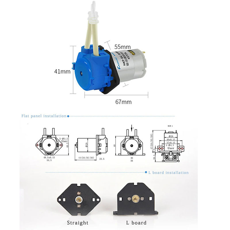 소형 연동 펌프 DC 6V/12V/24V 정량 펌프 마 - Mini Peristaltic Pump 12V 리뷰 및 가격