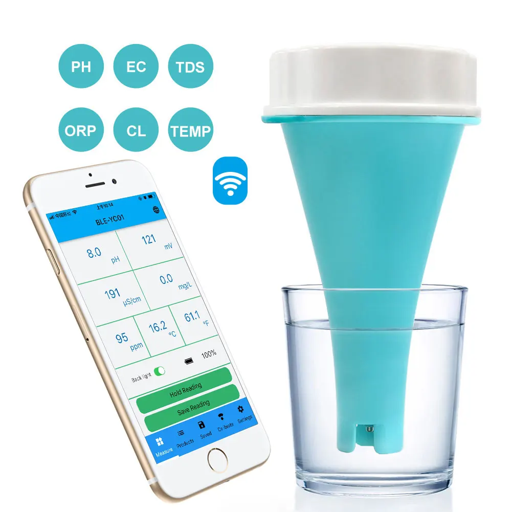 6 in 1 수질 테스트 미터 앱 온라인 모니터 PH  - Ph Meter Digital Water Tester 리뷰 및 가격