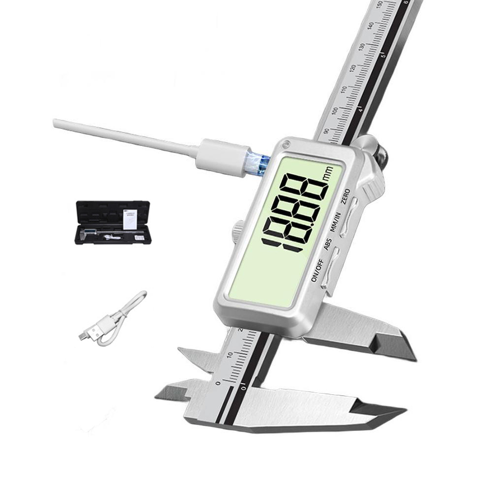 충전식 디지털 버니어 캘리퍼스: USB-C 충전식 디지 - Digital Caliper 150Mm Stainless Steel 리뷰 및 가격